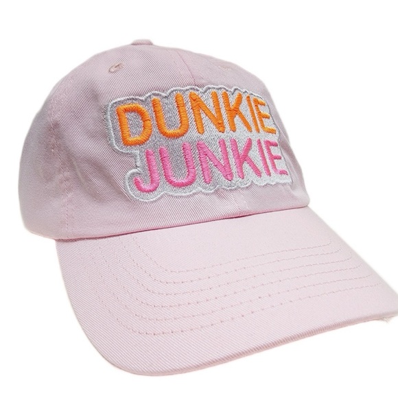 Dunkie Junkie Curved Bill Unstructured Adjustable Relaxed Hat Cap - Picture 3 of 4